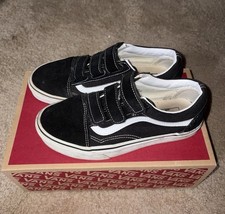 VANS Old School Black Suede/Canvas V 7 US Women/5.5 US Men Unisex Used