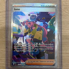 Pokémon Iono 237/091 SV: Paldean Fates Full Art Holo Eng 2024 SIR on eBay
