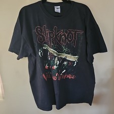 Slipknot When All Hope Is Gone Tour 2008 Heavyweight Cotton T-Shirt Black 2X