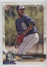 2018 Bowman Prospects Pedro Avila #BP40 2du