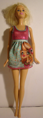 Barbie Fashionistas Swappin' Styles Cutie Doll Cut Hair 12 Inches Tall