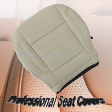 For 2013-2016 Ford Escape Suv Driver Side Bottom Leather Seat Cover Light Gray