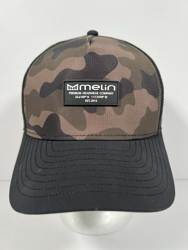 Melin Hydro Odyssey Snapback Olive Camo - Classic 58cm Snapback