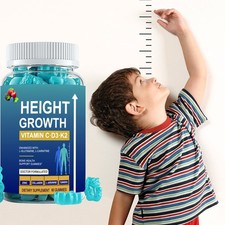 60 Gomma Aumento Altezza Kids Osso Integratore Crescita Altezza Supporto Nuovo