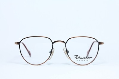 WINDSOR 811 C.5 48-19 Kupfer Panto Brille Bril Gafas Occhiali BF15