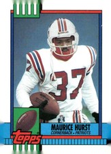 1990 Topps #429a Maurice Hurst
