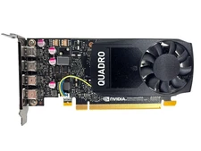 NVIDIA Quadro P1000 4GB GDDR5 4 x Mini DP Graphics Video Card Dell 1DX71