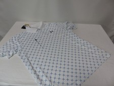 Under Armour MENS XL Short Sleeve Polo Shirt Performance WHITE Golf Loose