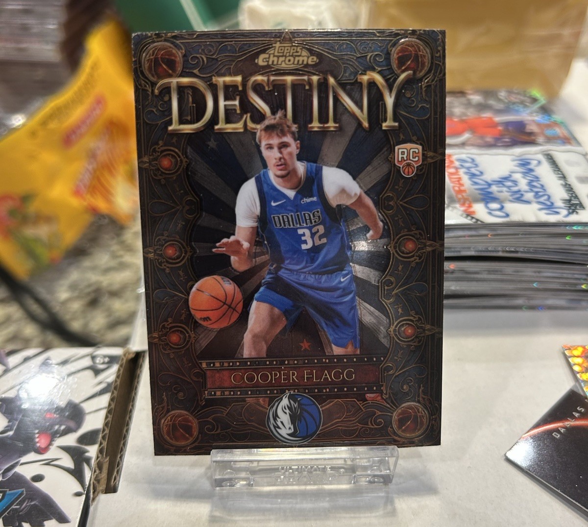 2025 Topps Chrome Basketball Destiny Cooper Flagg D-1 RC - Mavericks