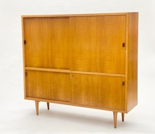 Helmut Magg Highboard WK263 Kirsche 1959 minimalistisch Mid Century modern vintg