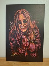 Ozzy Osbourne 16 / 24 canvas print framed