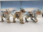 1997 & 2003 Hasbro Star Wars Vintage Collection Hoth Taun Taun Figure Lot 3.75"