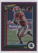 2023 Panini Chronicles Draft Picks Purple 43/49 Stetson Bennett IV #17 07lk