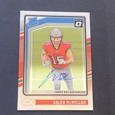 2024 DONRUSS OPTIC JALEN MCMILLAN RATED ROOKIE AUTO /325 BUCCANEERS