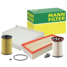 MANN-FILTER Inspektionspaket für AUDI Q3 8UB ALHAMBRA 710 711 SHARAN 7N1 7N2 VW