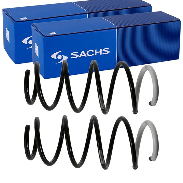 2X Sachs Fahrwerksfedern Vorne Passend FÜR CitroËN DS3 Ds Ds Links+Rechts-image