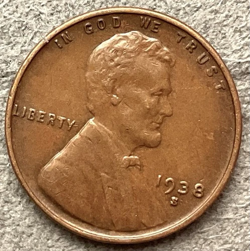 1938-S   Lincoln Wheat Cent - [XF EF] Extremely Fine - High Grade ~ B969