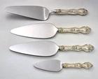 (4)  Wallace LA REINE Servers -  Sterling Silver Handles - No Mono