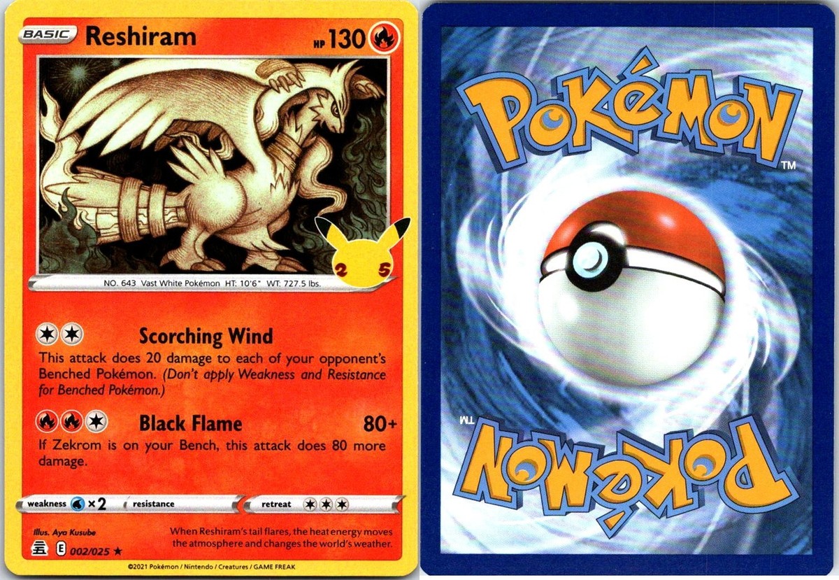 🔥 Pokemon 25th Celebrations Singles~ HOLO~EX~FULL ART~PROMO (Pick