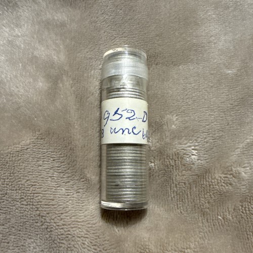 One Roll 1952-D Roosevelt Dimes Uncirculated - Picture 1 of 3