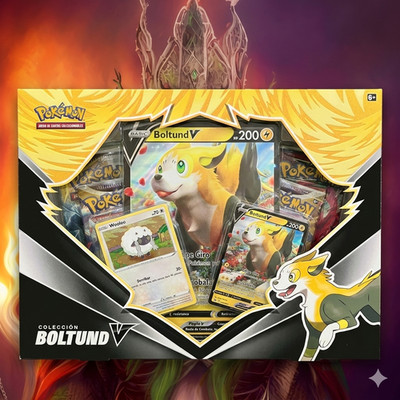 SPANISH  Pokémon BOLTUND V BOX Factory Sealed BEST PACK SELEC.   READ SPANISH