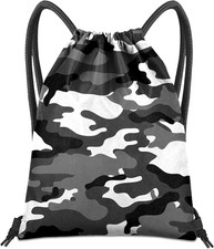 Drawstring Backpack for String Bag Waterproof Cute Sports Beach Swimming Travel