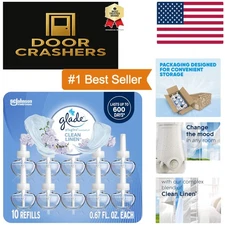 Long-Lasting Clean Linen Air Freshener Oil Refills - 60 Days of Freshness