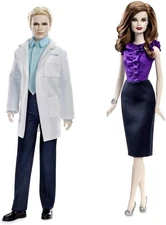 Barbie Collector Twilight Saga Breaking Dawn Carlisle + Esme Dolls - 2 Doll Set