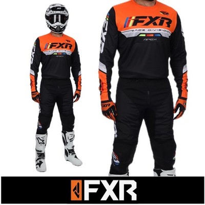 2026 FXR Motocross Kit Erwachsene FXR APEX Orange MX Kit Versand am selben Tag