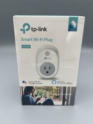 NEW TP-Link HS100 Smart WiFi Plug works with Google Assistant & Amazon Alexa