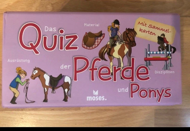 Das Quiz der Pferde und Ponys, Moses.Wie Neu