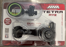 HHA Tetra RYZ Tournament Edition Short Bar Dual Pin .019 Green Yellow RH New