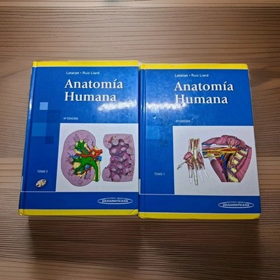 Anatomia Humana 4th Ed. Tomo 1 Y 2 (Spanish Edition) Human Anatomy - LATARJET 