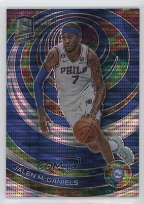 2022-23 Panini Spectra Celestial Prizm 82/149 Jalen McDaniels #87 0nr3