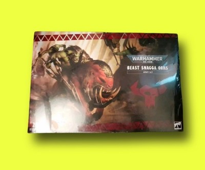   Games Workshop Warhammer 40K Beast Snagga Orks Armee Set Starter Neu