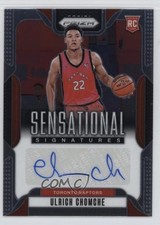 2024-25 Panini Prizm Sensational Signatures Ulrich Chomche #SS-UCR Auto 9v7