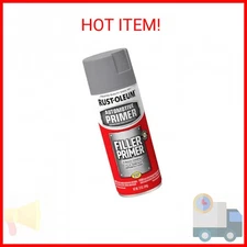 Rust-Oleum 249279 Automotive Filler Primer Spray, 11 oz, Gray