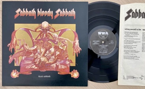 Black Sabbath Bloody Sabbath Stunning UK 1st vinyl press 1973 1Y1 2Y1 NM
