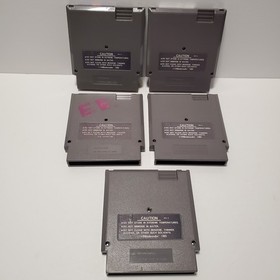 5 Nintendo NES Games Lot Section Z, Legendary Wings, Viper, Bayou Billy, Mario🔥