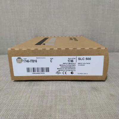 1PC New IN BOX 1746-ITB16 SER C SLC 500 PLC Input Module SPOT STOCK #A6-9