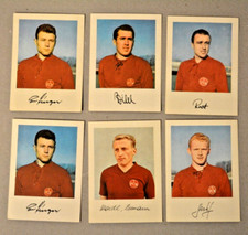 Heinerle Die Fußball Bundesliga 1963/64 - 6 verschiedene 1.FC Nürnberg ungeklebt