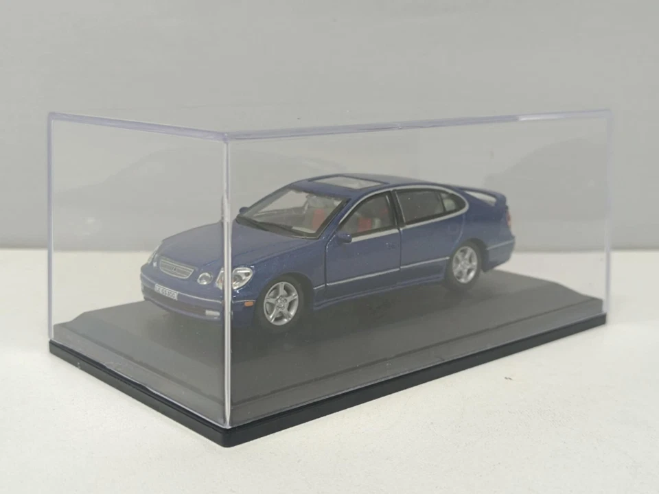 Lexus GS 300 Blu JZS160 Blue 1997 - Cararama Hongwell 1:43 Usato + Teca Rare - Immagine 3 di 4