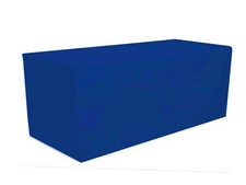 6' ft Fitted Polyester Tablecloth Table Cover Wedding Banquet Party ROYAL BLUE
