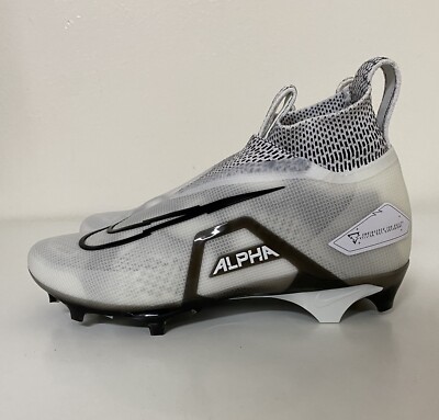 Nike Alpha Menace Elite 3 “White Particle Grey” Men’s Size 8.5 Football Cleats Size 8.5 - Nike Alpha Menace Elite 3 Particle Grey Football  main image 4
