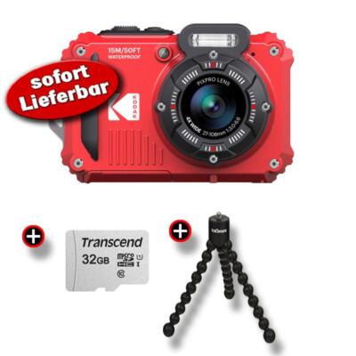 Kodak PIXPRO WPZ2 rot Unterwasserkamera Top-Set