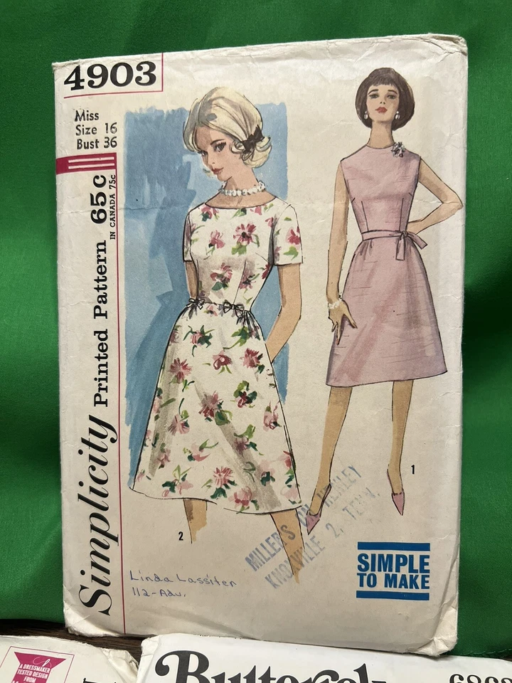 Lot of 11 1970's Seeing Patterns. Santa, Elf, Maternity - Image 2 of 4