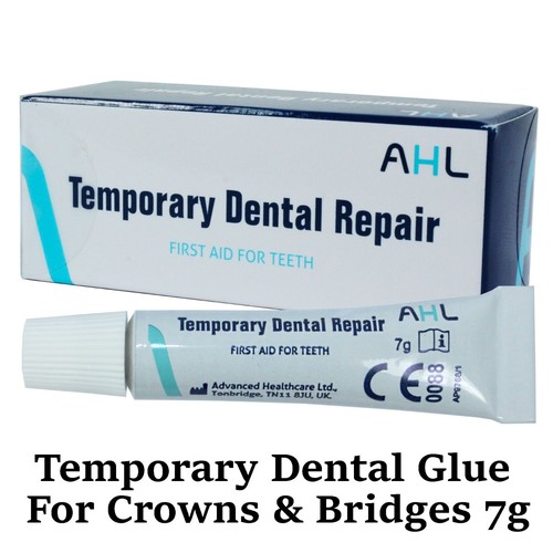Over The Counter Temporary Dental Glue Cement for Crowns Bridges DIY