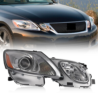 For HID Xenon W/O AFS 2006-2013 Lexus GS300 GS350 Projector Headlight Passenger
