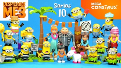Mega Constructs Despicable Me 3 Series 10 Minions Blind Bag Figure