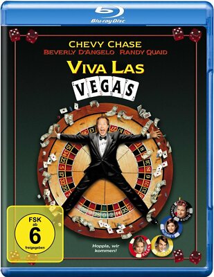 VIVA LAS VEGAS (Chevy Chase, Randy Quaid) Blu-ray Disc NEU+OVP